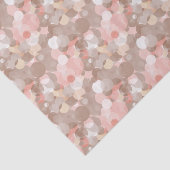 Papier Mousseline Motif simple - cercles (Détail)