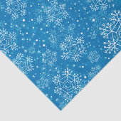 Papier Mousseline Motif Snowflake (Détail)