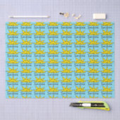 Papier Mousseline Motif soleil mignon (Artisanat)