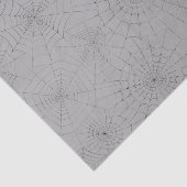 Papier Mousseline Motif Spiderweb Halloween (Détail)