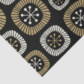 Papier Mousseline Motif Starburst moderne du milieu du siècle (Détail)