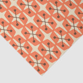 Papier Mousseline Motif Starburst moderne du milieu du siècle (Détail)