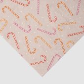 Papier Mousseline Motif sucre de canne doux (Détail)