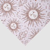 Papier Mousseline Motif Sun (Détail)