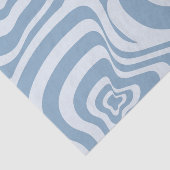 Papier Mousseline Motif Super Y2K rétro bleu (Détail)