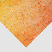 Papier Mousseline Motif Terrazzo Retro Vivant Coral Jaune Texture (Détail)