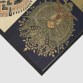 Papier Mousseline Motif textile Art nouveau Christopher (Détail)