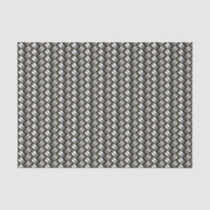 Papier Mousseline Motif tissé en métal