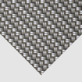 Papier Mousseline Motif tissé en métal (Détail)