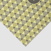 Papier Mousseline Motif triangles (Détail)