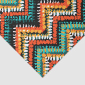 Papier Mousseline Motif tribal indigène ethnique audacieux (Détail)