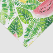 Papier Mousseline Motif tropical (Détail)
