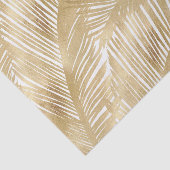 Papier Mousseline Motif Tropical de feuille d'or moderne (Détail)