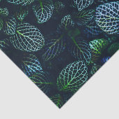 Papier Mousseline Motif tropical d'usine de feuille (Détail)