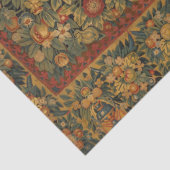 Papier Mousseline Motif Unicorne Floral (Détail)