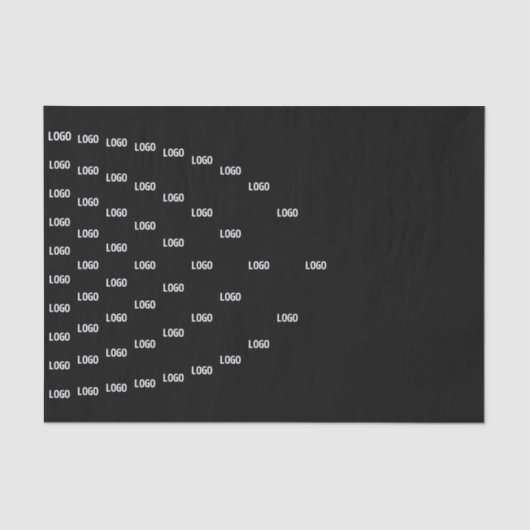 Papier Mousseline Motif unique avec logo/image téléchargée (Recto)