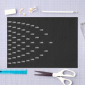 Papier Mousseline Motif unique avec logo/image téléchargée (Artisanat)