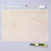 Papier Mousseline Motif vague texturé (Artisanat)