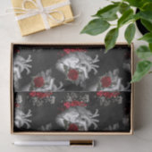 Papier Mousseline Motif Vampire (Cadeau)