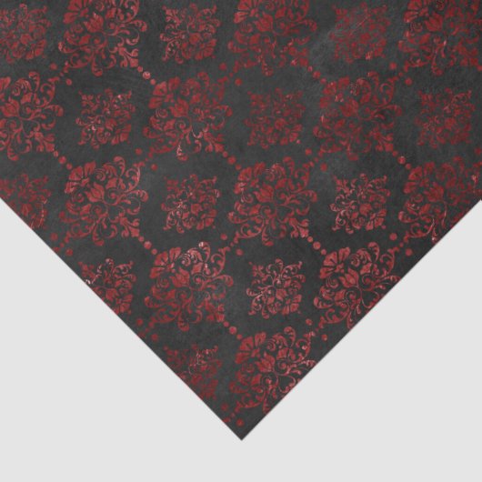 Papier Mousseline Motif Vampire (Détail)