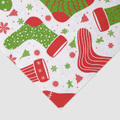 Papier Mousseline Motif vectoriel transparent avec différents Noël (Détail)