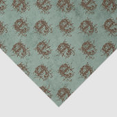 Papier Mousseline Motif vintage Dragon (Détail)