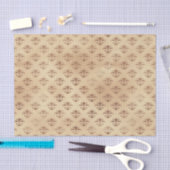 Papier Mousseline Motif vintage Filigree (Artisanat)