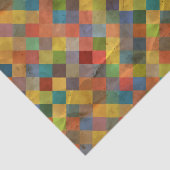 Papier Mousseline Motif vintage. Géométrique (Détail)