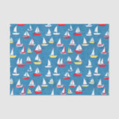 Papier Mousseline Motif voilier (Recto)