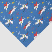 Papier Mousseline Motif volant Krypto (Détail)