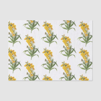 Papier Mousseline Motif Wallflower