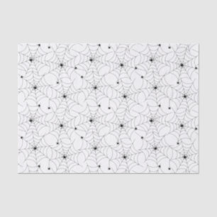 Papier Mousseline Motif Web Spider Sur Le Livre Blanc