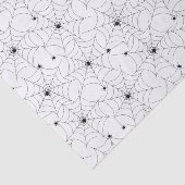 Papier Mousseline Motif Web Spider Sur Le Livre Blanc (Détail)