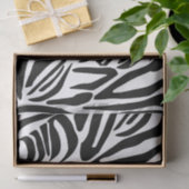 Papier Mousseline Motif zèbre (Cadeau)