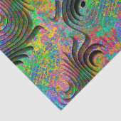 Papier Mousseline motifs 3D 2 (Détail)