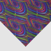 Papier Mousseline Motifs Abstraits 63A Papier Tissu (Détail)