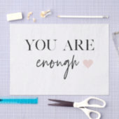 Papier Mousseline Motivation Positive Vous Êtes Suffisamment Cité (Artisanat)