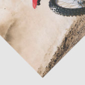 Papier Mousseline Motocross (Détail)