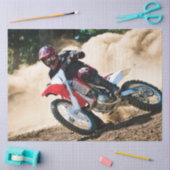 Papier Mousseline Motocross (Artisanat)