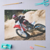 Papier Mousseline Motocross (Artisanat)