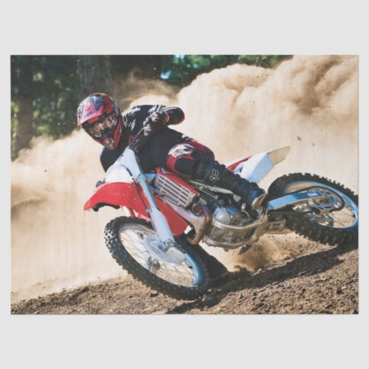 Papier Mousseline Motocross (Recto)