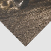 Papier Mousseline Motocross Rider (Détail)