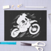 Papier Mousseline Motocross Sport Concurrentiel Motorcycle Course (Artisanat)