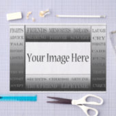 Papier Mousseline Mots De Frame D'Amitié-Image Par ShirleyTaylor (Artisanat)