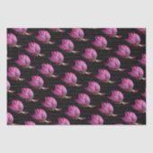 Papier Mousseline Mots sur Lys roses (Recto)