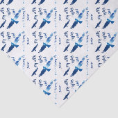 Papier Mousseline Mouche avec des aigles (Détail)