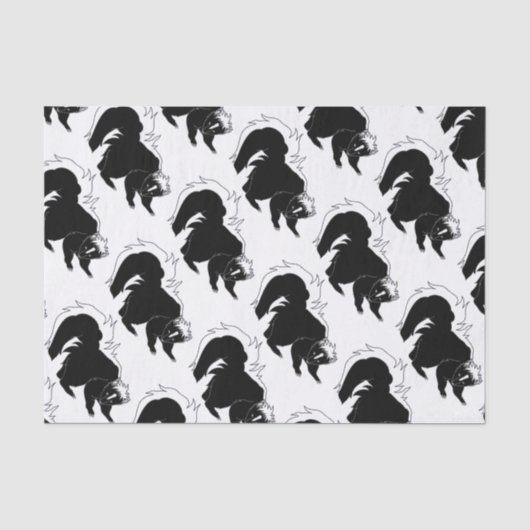 Papier Mousseline Mouffette (Recto)