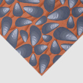 Papier Mousseline Moules Dans Le Sable (Détail)