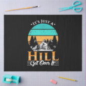 Papier Mousseline Mountain Biker Get Over Hill (Artisanat)