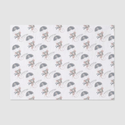 Papier Mousseline Mouse Adventure Await Tissue Paper (Recto)